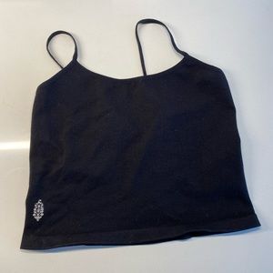 Free people black sports bra
